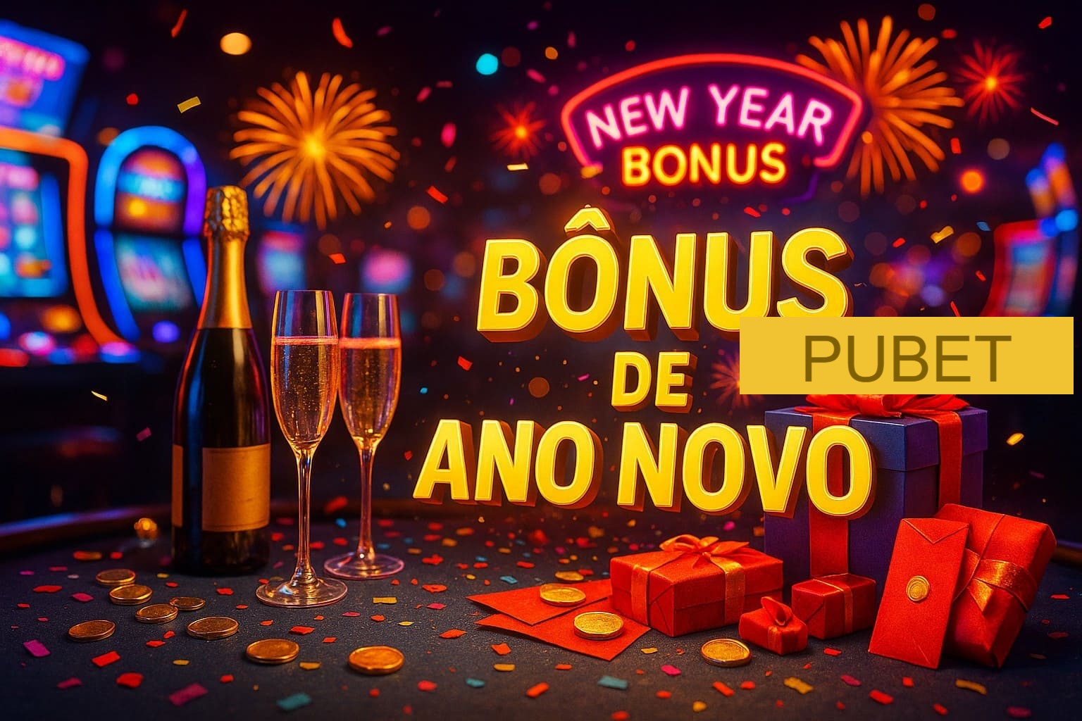 Promoções de Ano Novo no PUBET